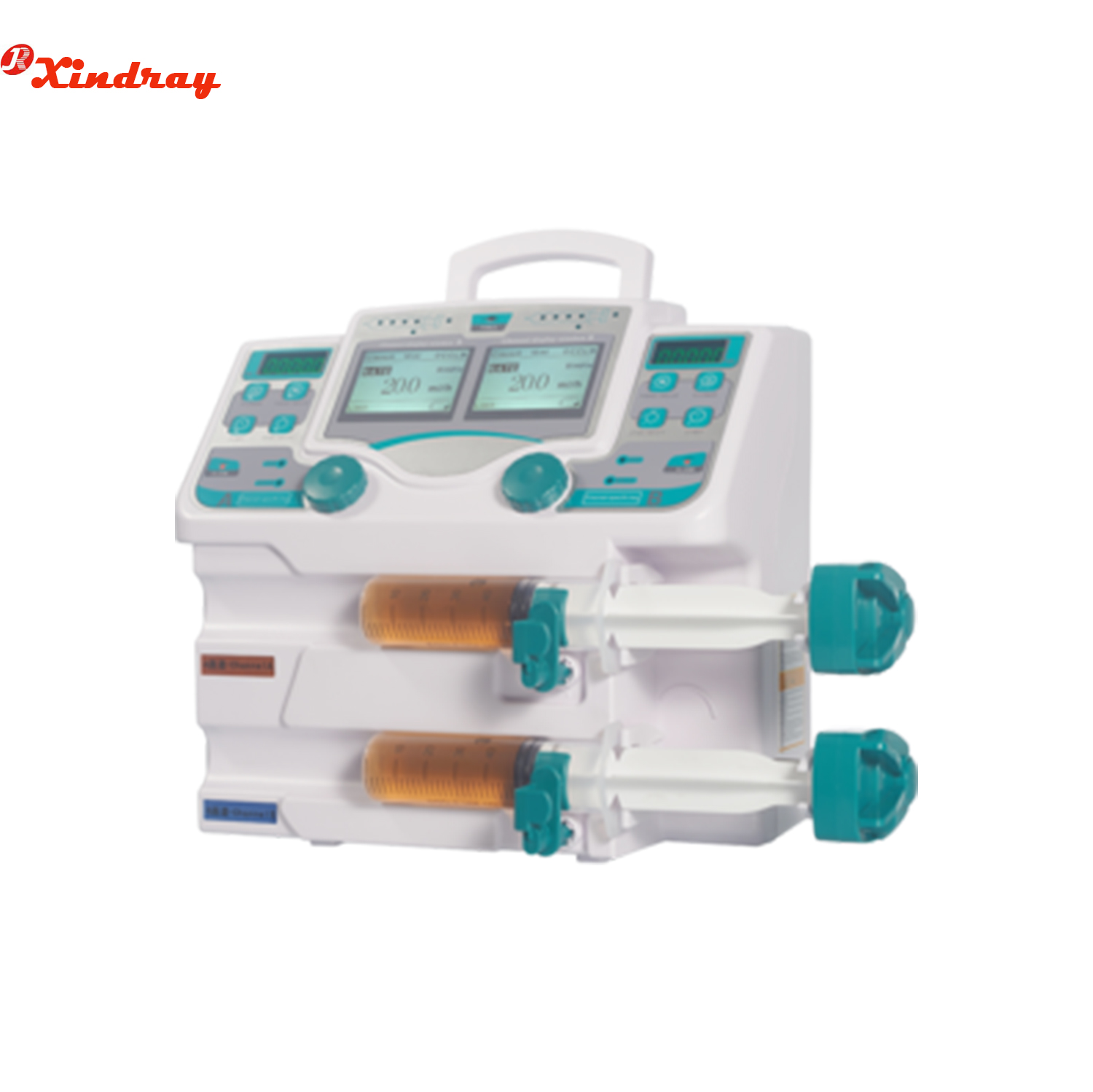 Double Syringe Pump with Rate Mode
