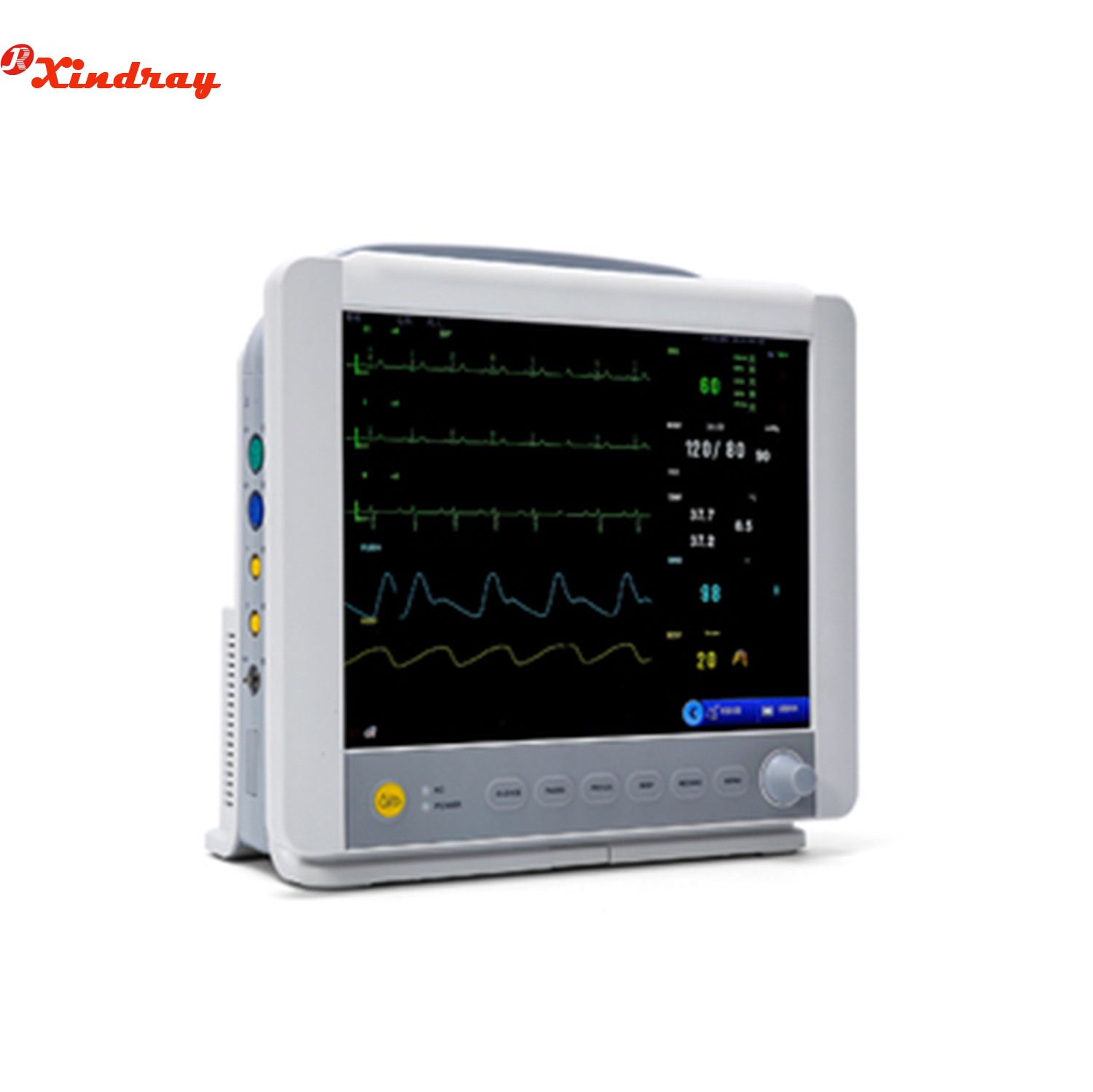 Bedside ICU Patient Monitor in Hospital 