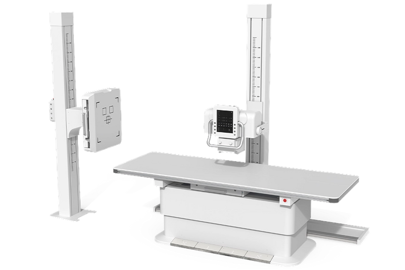 Motorized Floor-mounted Radiography System
