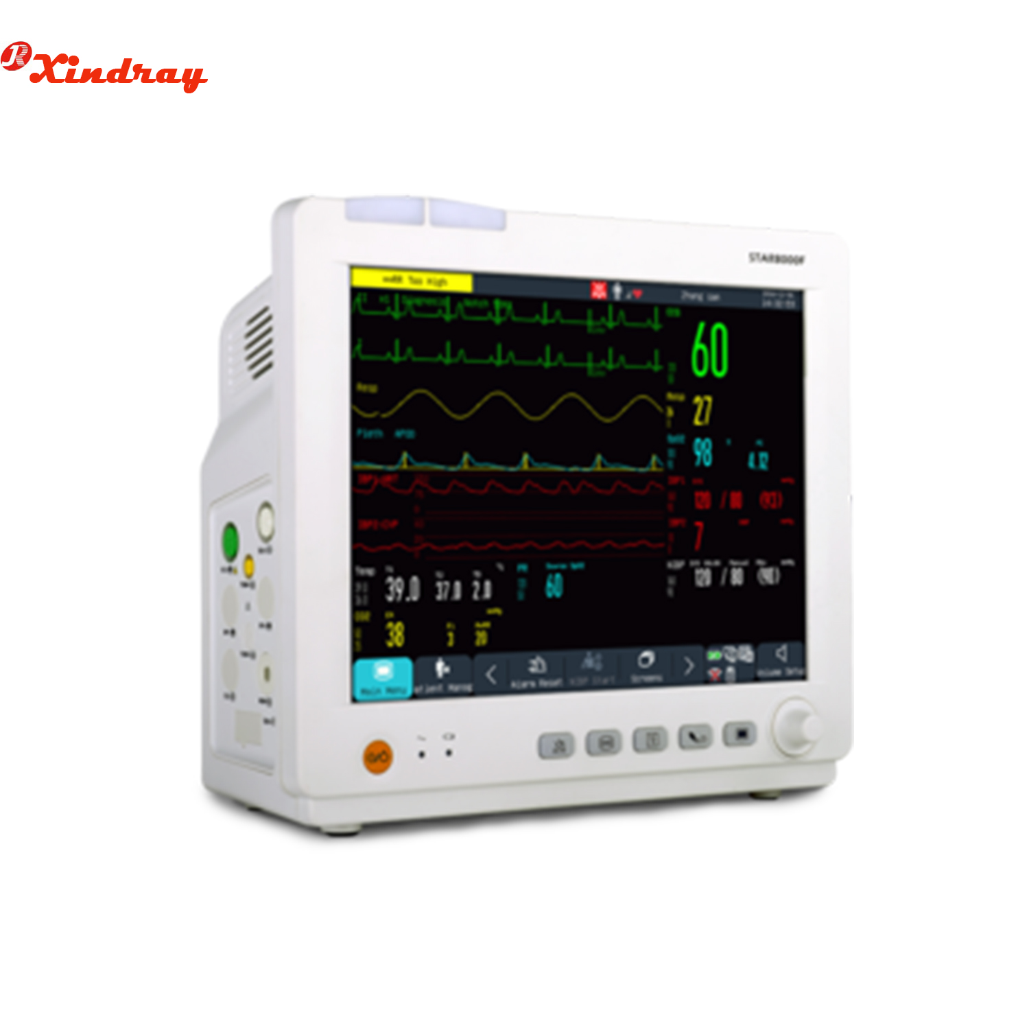 Multi-Parameter Patient Monitor Medical ICU Cardiac Monitor Price 