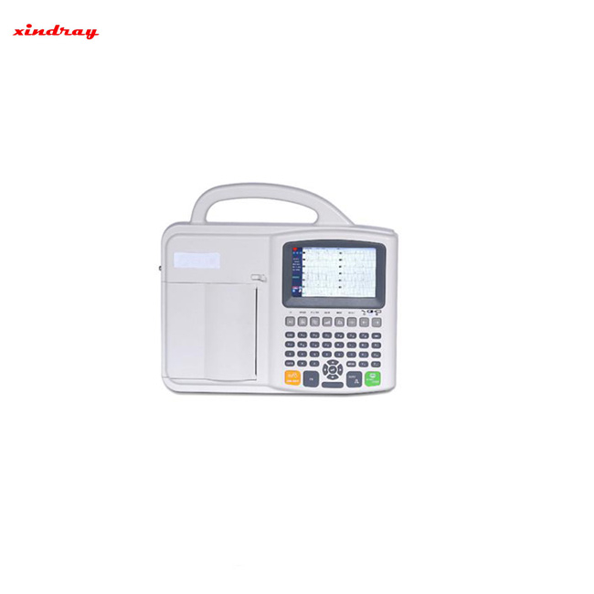 Digital Portable 6 Channel 12 Lead ECG Machine