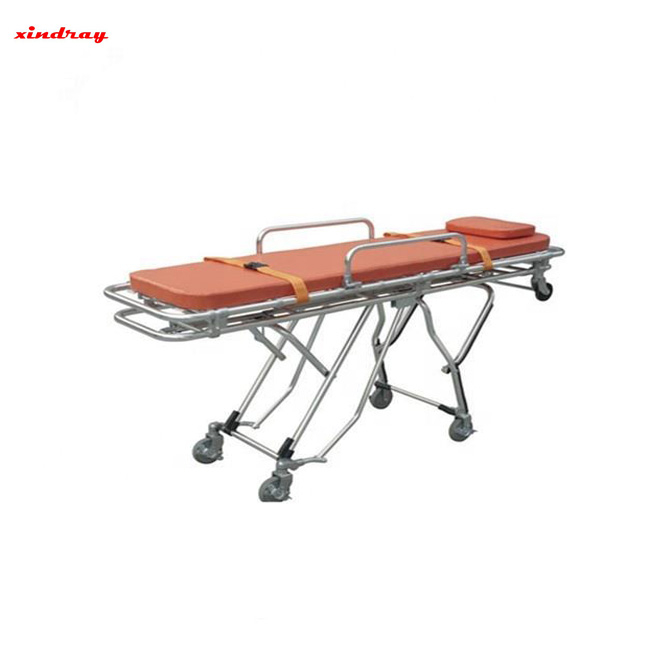 Hospital Aluminum Foldable Ambulance Stretcher